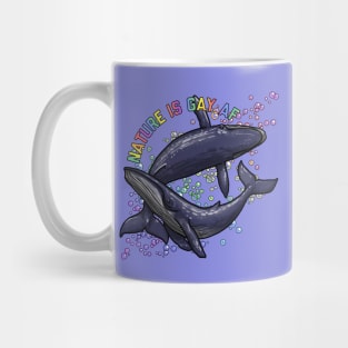 Gay Whales Mug